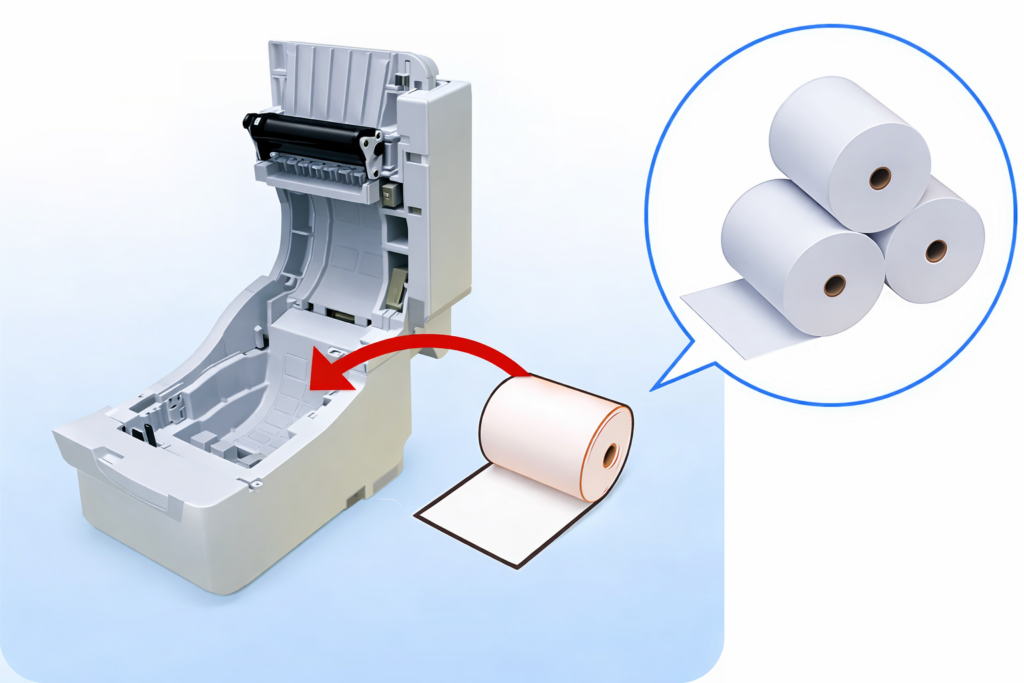 Panasonicのロール紙の画像